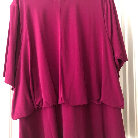 Raspberry blouse - Picture 3 of 4